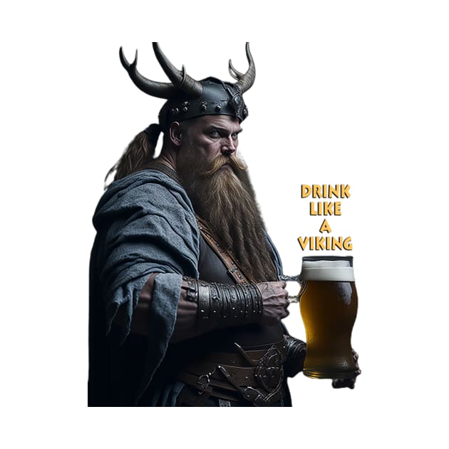 Drink Like A Viking by likbatonboot