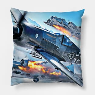 Fw190 Mountain Defense Pillow