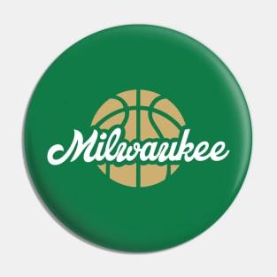 Milwaukee Basketball Pin