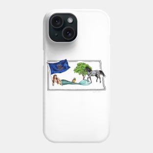 North Dakota Mermaid Phone Case