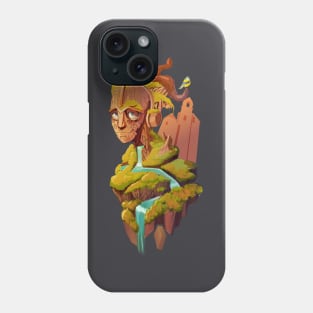 Little Bird on the Old Tree Phone Case