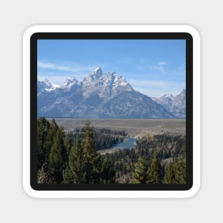 Tetons and the Snake River Magnet