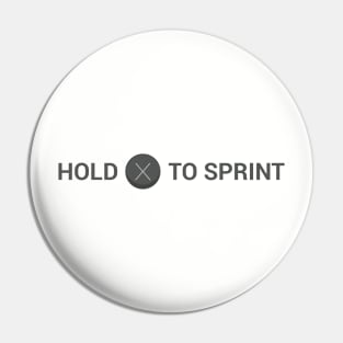 Sprint Button - Playstation Edition - Dark Pin