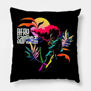 Arfrica samurai Pillow