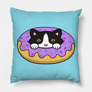 Purple halloween donut 2022 Pillow