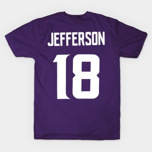 Gildan, Shirts, Justin Jefferson Tshirt Minnesota Vikings Shirt J Jettas  Jets Skol Griddy Justin