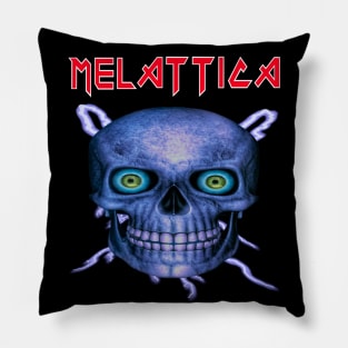 Mega Poser Band Tee Pillow