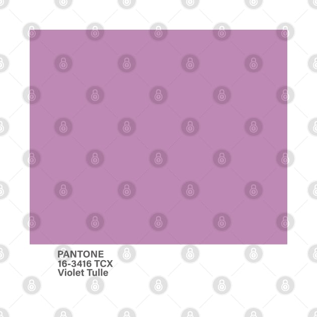 pantone 16-3416 TCX Violet Tulle by princessmi-com