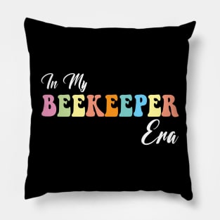 Retro Groovy In My Beekeeper Era Pillow