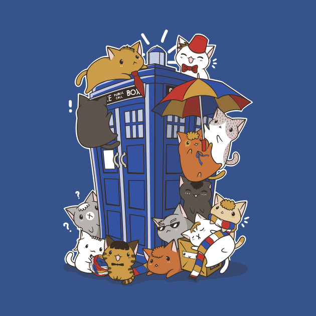 Kitten Who - Doctor Who - Phone Case