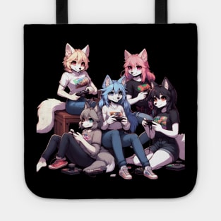 anthro gaming Tote