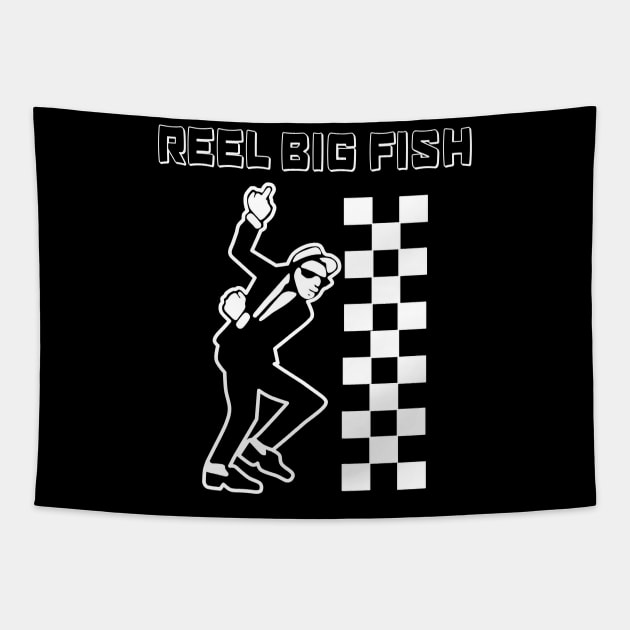 reel big fish Tapestry by waykambas