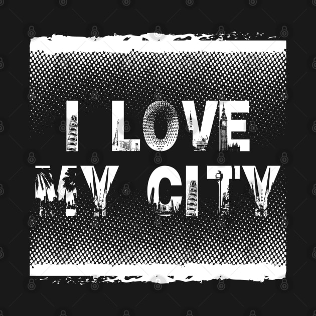 I Love My City by anbartshirts