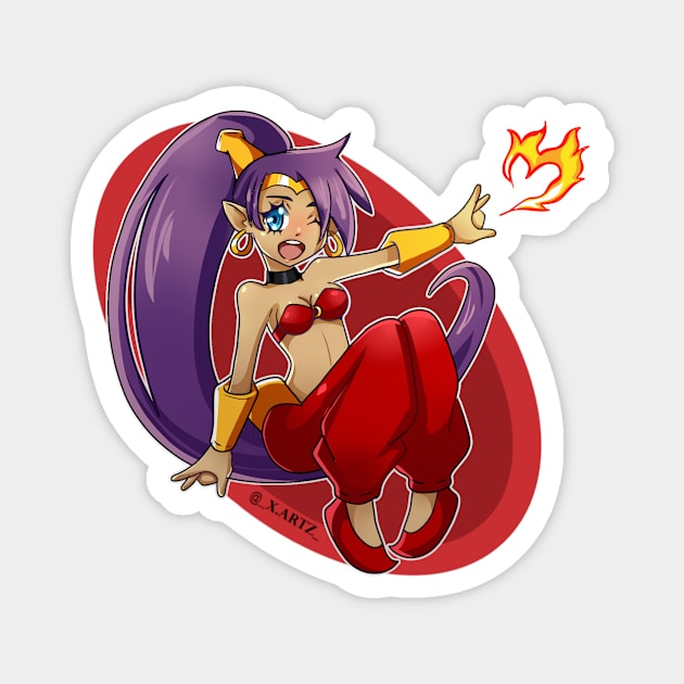 Shantae Magnet by X.Artz_