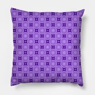 Purple Rings Pillow