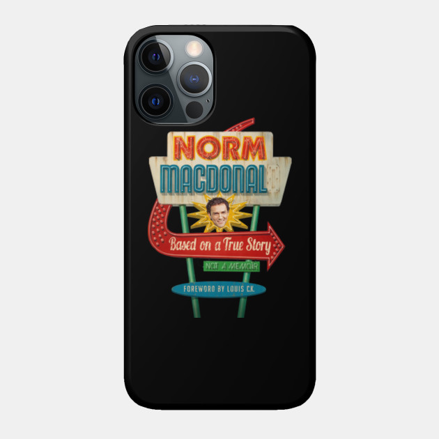 Funny Norm Macdonald memory - Norm Macdonald - Phone Case