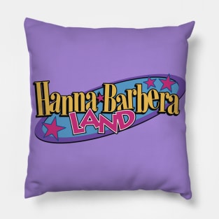 Hanna-Barbera Land Logo Pillow