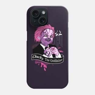 Chucky The Godfather color PINK Phone Case