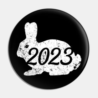 GRUNGE WHITE 2023 Pin