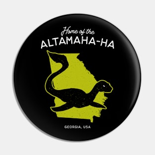 Home of the Altamaha-Ha – Georgia, USA Cryptid Pin