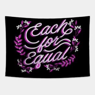 International Womens Day March 8Th 2020 Each For Equal Raglan Tapestry