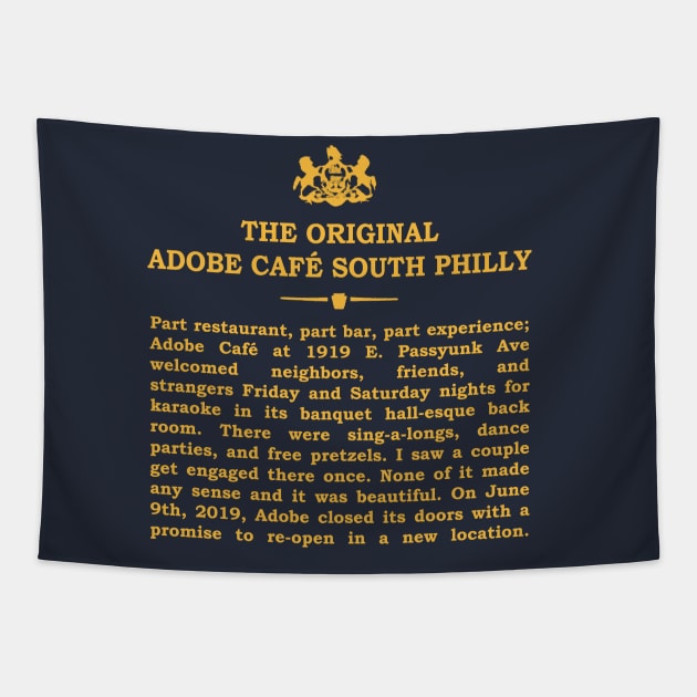 Real Historical Philadelphia - Rest in Power, Adobe Tapestry by OptionaliTEES