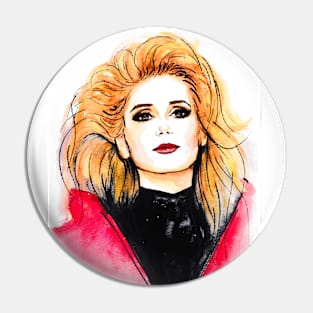 Catherine Deneuve Pin