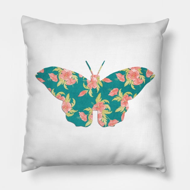 Colorful Butterful Pillow by DrDesign