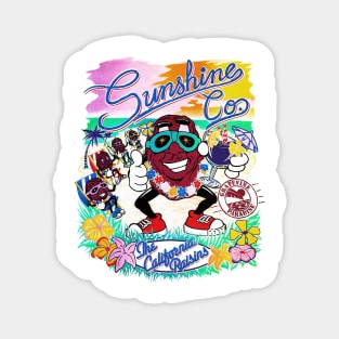 The California Raisins - Sunshine Co. Magnet