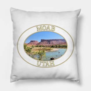 Colorado River in Moab, Utah Pillow
