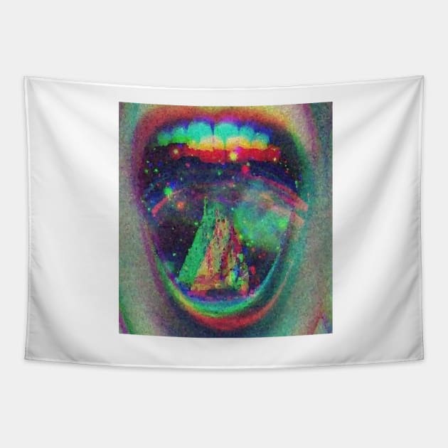 The Mouth Tapestry by Shi