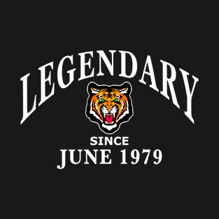 Legendary since June 1979 birthday gift idea T-Shirt