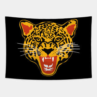 Leopard - Jungle Angry Animal Roar Tapestry