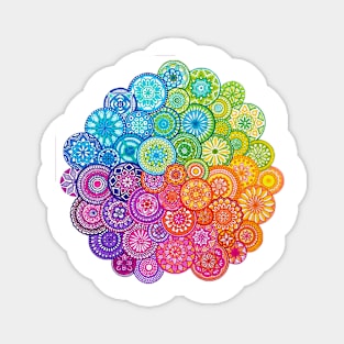 Colorful Mandala Magnet