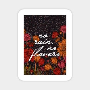 Floral Quote Art Magnet