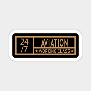 Aviation Tittle Job Magnet