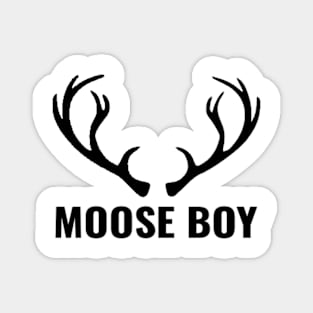 MOOSE BOY BLACK Magnet