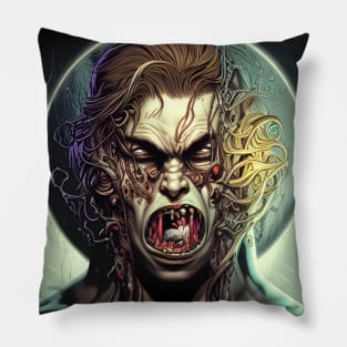 Body Horror Creature #2 Pillow