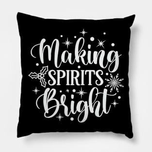 Making Spirits Bright Pillow