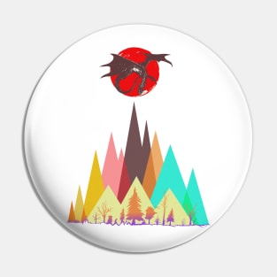 Adventures of the Dragon Mountain Pin