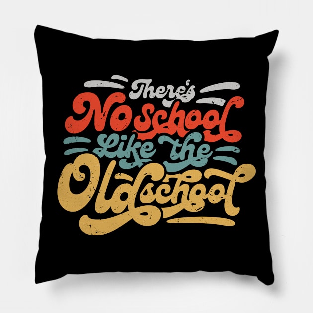 There's No School Like the Oldschool Pillow by RetroReview