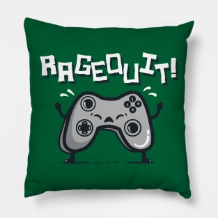 Ragequit Pillow