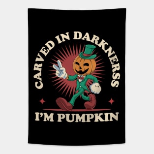 Cute Pumpkin Halloween Tapestry