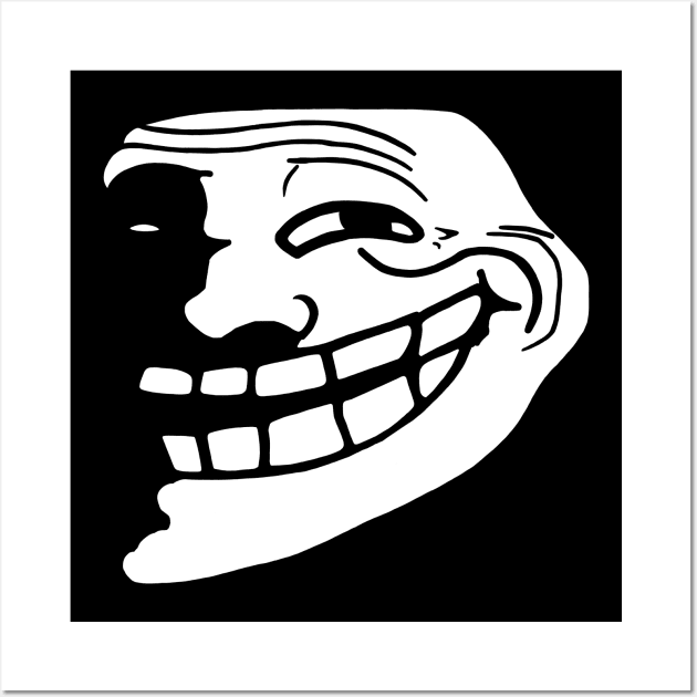 Internet meme troll faces - Troll Face - Posters and Art Prints