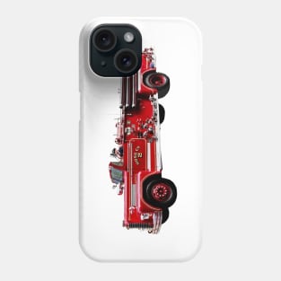 Firemen - Antique Fire Engine Phone Case