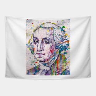 GEORGE WASHINGTON - watercolor portrait .2 Tapestry