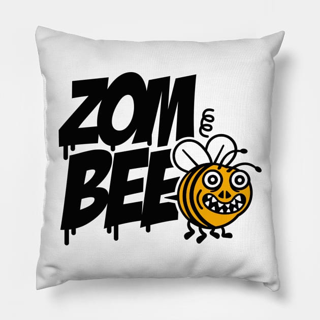 Zombee Pillow by LaundryFactory