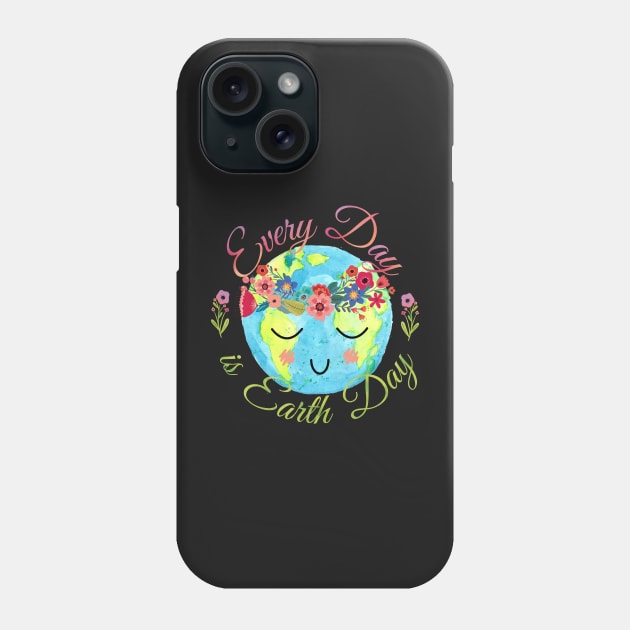 Mother Earth, Every Day is Earth Day Theme Phone Case by CreativeFit