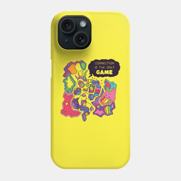 Connection is the Only Game Phone Case by RaminNazer