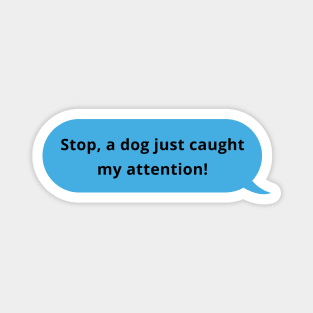 Dog Message Magnet